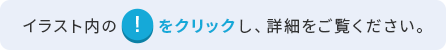 イラスト内の！をクリックし、詳細をご覧ください。